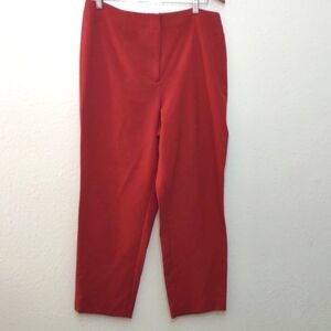 SLIGHTLY USED ANN TAYLOR SIZE 12 COLOR BURNT ORANGE DRESS PANTS